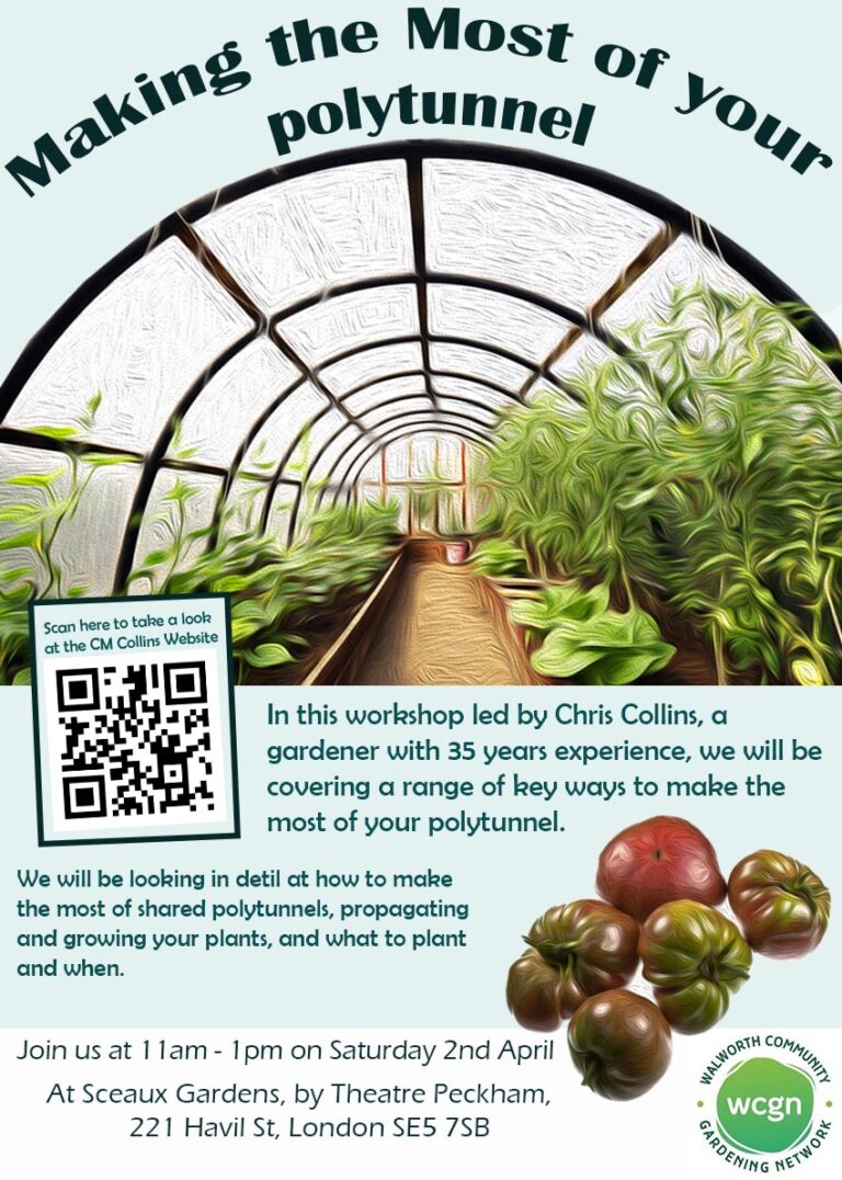 How to Use Your Polytunnel Workshop